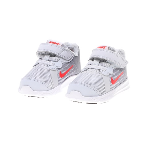 NIKE-Βρεφικά αθλητικά παπούτσια NIKE DOWNSHIFTER 8 (TDV) γκρι κόκκινο