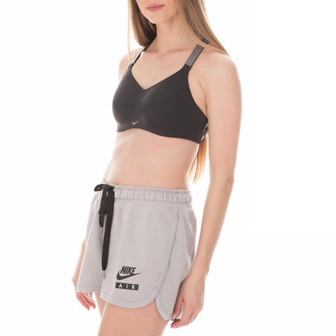 NIKE-Γυναικείο αθλητικό μπουστάκι NIKE STUDIO μαύρο