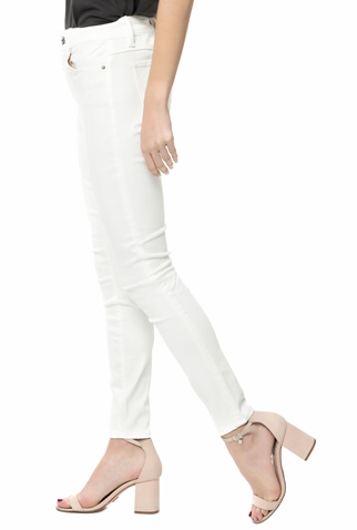 G-STAR RAW-Γυναικείο ψηλόμεσο τζιν παντελόνι G-STAR SHAPE HIGH SUPER SKINNY λευκό