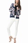 G-STAR RAW-Γυναικείο ψηλόμεσο τζιν παντελόνι G-STAR SHAPE HIGH SUPER SKINNY λευκό