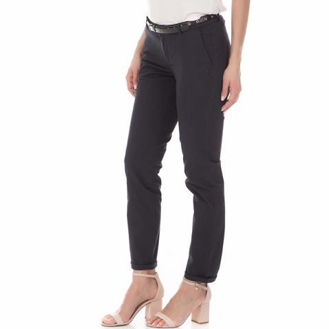 SCOTCH & SODA-Γυναικείο slim fit chino παντελόνι SCOTCH & SODA μπλε