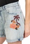 SCOTCH & SODA-Γυναικείο τζιν σορτς boyfriend SCOTCH & SODA μπλε