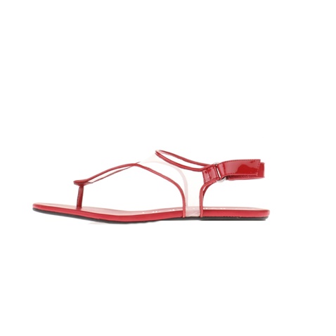CALVIN KLEIN JEANS-Γυναικεία σανδάλια CALVIN KLEIN JEANS SHILO κόκκινα