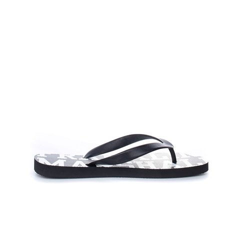 FRANKLIN & MARSHALL-Unisex σαγιονάρες Franklin & Marshall μαύρες