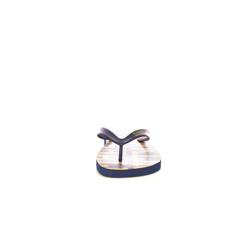 FRANKLIN & MARSHALL-Unisex σαγιονάρες Franklin & Marshall μπλε - κίτρινες