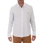 BROOKSFIELD-Ανδρικό πουκάμισο BROOKSFIELD SLIM FIT λευκό μπλε