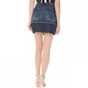 GUESS-Γυναικεία μίνι τζιν φούστα GUESS LAUREL μπλε