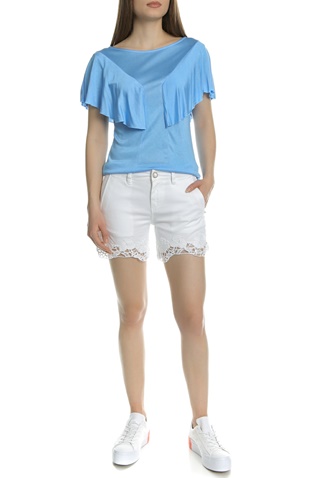 GUESS-Γυναικείο σορτς Guess λευκό