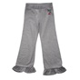 JUICY COUTURE KIDS-Παιδικό παντελόνι φόρμας JUICY COUTURE KIDS FRUITY FRENCH TERRY γκρι