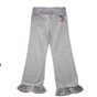 JUICY COUTURE KIDS-Παιδικό παντελόνι φόρμας JUICY COUTURE KIDS FRUITY FRENCH TERRY γκρι