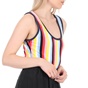 JUICY COUTURE-Γυναικείο κορμάκι JUICY COUTURE MICROTERRY κόκκινο κίτρινο μπλε