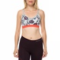 NIKE-Γυναικείο αθλητικό μπουστάκι indy bra strappy tattoo γκρι 
