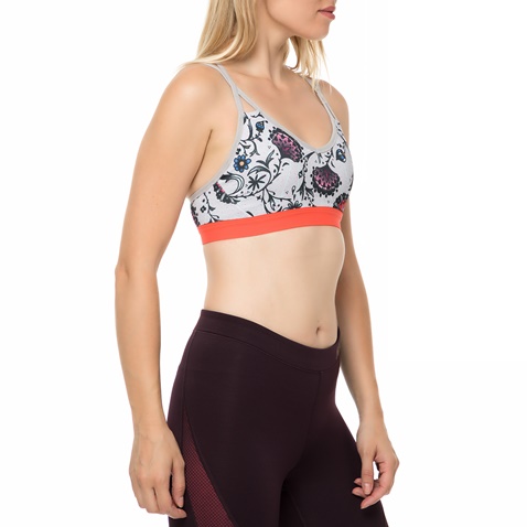NIKE-Γυναικείο αθλητικό μπουστάκι indy bra strappy tattoo γκρι 