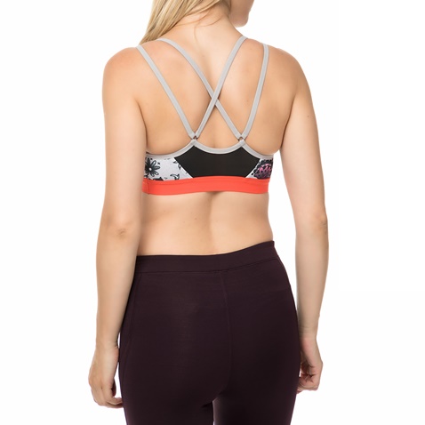 NIKE-Γυναικείο αθλητικό μπουστάκι indy bra strappy tattoo γκρι 