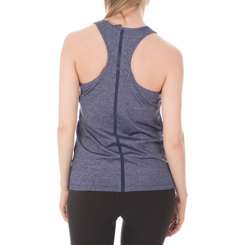 NIKE-Γυναικείο αθλητικό φανελάκι NIKE PRPO HPRCL TANK COOL SHINE γκρι-μπλε