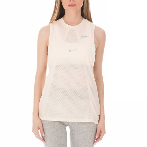 NIKE-Γυναικεία αμάνικη μπλούζα NIKE TAILWIND TANK COOL σομόν