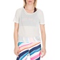 NIKE-Γυναικεία μπλούζα NIKE MILER TOP SS BREATHE γκρι