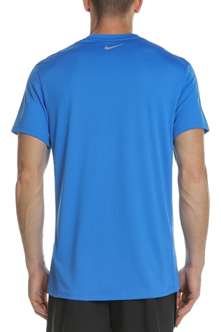 NIKE-Ανδρική κοντομάνικη μπλούζα NIKE COOL MILER TOP SS μπλε