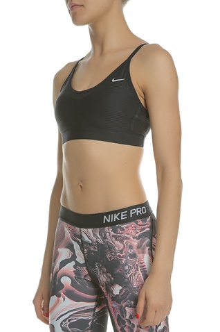 NIKE-Γυναικείο αθλητικό μπουστάκι NIKE INDY COOLING BRA μαύρο 