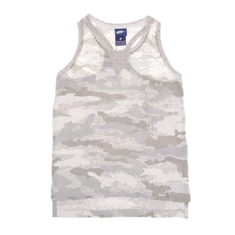 NIKE-Παιδική αμάνικη μπλούζα NIKE VNTG CAMO γκρι