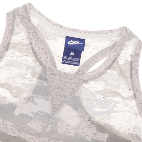 NIKE-Παιδική αμάνικη μπλούζα NIKE VNTG CAMO γκρι