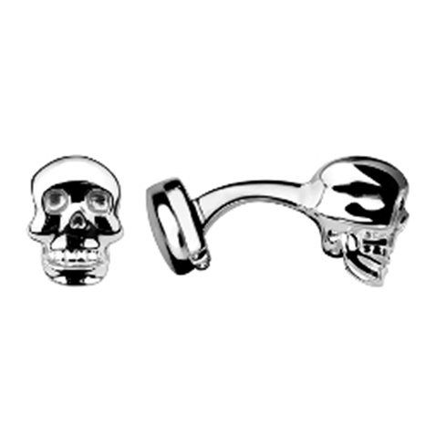 LINKS OF LONDON-Ασημένια μανικετόκουμπα Links of London Skull Cufflinks