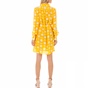 JUICY COUTURE-Γυναικείο μίνι φόρεμα JUICY COUTURE MARIGOLD κίτρινο floral 