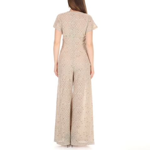 PRE-MISSONI-Γυναικεία ολόσωμη φόρμα M-MISSONI μπεζ