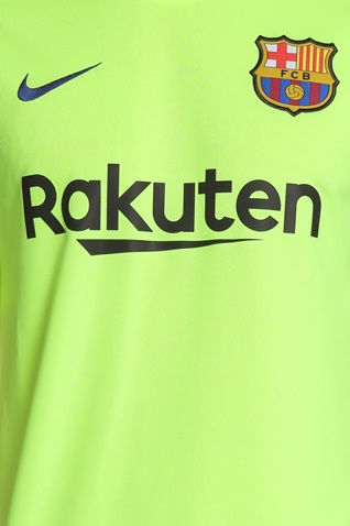 NIKE-Ανδρικό t-shirt FCB STAD NIKE κίτρινο