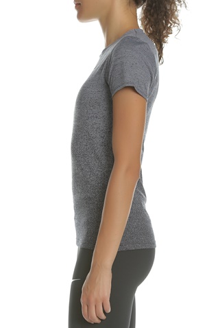 NIKE-Γυναικεία μπλούζα running Nike DRY MEDALIST ανθρακί 