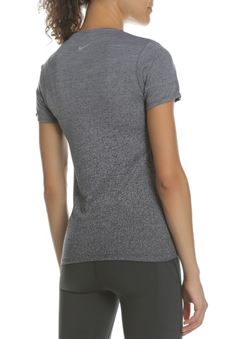 NIKE-Γυναικεία μπλούζα running Nike DRY MEDALIST ανθρακί 