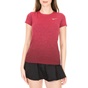 NIKE-Γυναικείο t-shirt NIKE MEDALIST TOP κόκκινο μαύρο