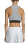 NIKE-Γυναικείο crop top NIKE NSW AIR TANK γκρι