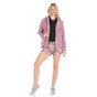 NIKE-Γυναικεία φούτερ ζακέτα NIKE NSW TCH FLC CAPE FZ μωβ