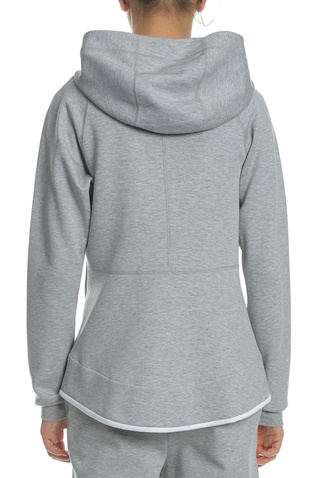 NIKE-Γυναικεία φούτερ ζακέτα NIKE NSW TCH FLC WR HOODIE FZ γκρι