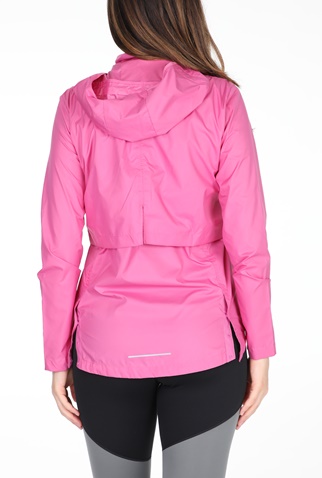 NIKE-Γυναικείο αντιανεμικό jacket NIKE ESSNTL JKT HD ροζ
