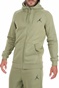 NIKE-Ανδρική φούτερ ζακέτα ΝΙΚΕ J JUMPMAN FLEECE FZ πράσινη