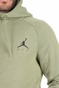 NIKE-Ανδρική φούτερ ζακέτα ΝΙΚΕ J JUMPMAN FLEECE FZ πράσινη