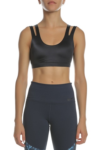 NIKE-Γυναικείο αθλητικό μπουστάκια NIKE INDY SHINE BRA μαύρο 
