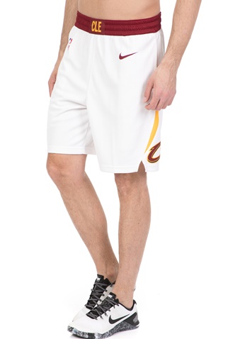 NIKE-Ανδρικό μπασκετικό σορτς NIKE CLEVELAND λευκό