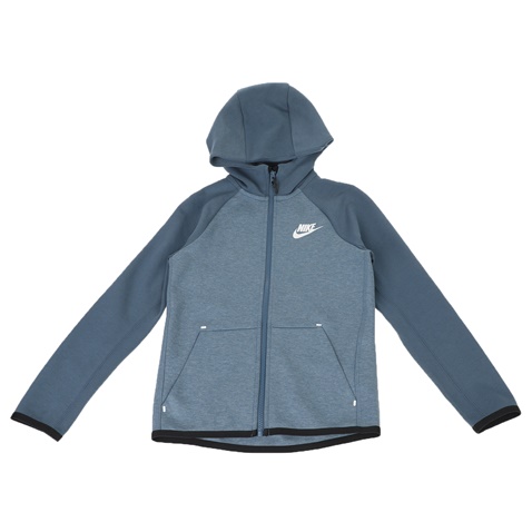 NIKE-Παιδική αθλητική ζακέτα NIKE NSW TCH FLC FZ ESSENTIALS μπλε