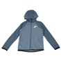 NIKE-Παιδική αθλητική ζακέτα NIKE NSW TCH FLC FZ ESSENTIALS μπλε