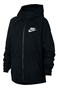 NIKE-Αγορίστικη ζακέτα Nike Sportswear Tech Fleece μαύρη