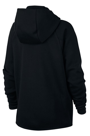 NIKE-Αγορίστικη ζακέτα Nike Sportswear Tech Fleece μαύρη