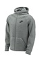 NIKE-Παιδική ζακέτα φούτερ NIKE TCH FLC FZ ESSENTIALS γκρι
