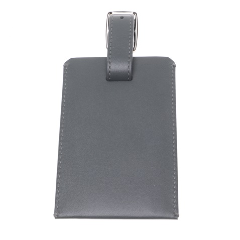 SMYTHSON-Ετικέτα αποσκευής SMYTHSON GREENWICH DEST γκρι