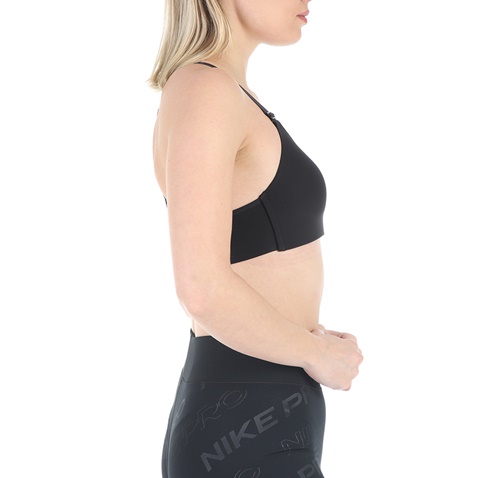 NIKE-Γυναικείο αθλητικό μπουστάκι NIKE RIVAL BRA μαύρο