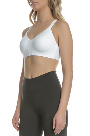 NIKE-Αθλητικό μπουστάκι NIKE RIVAL λευκό