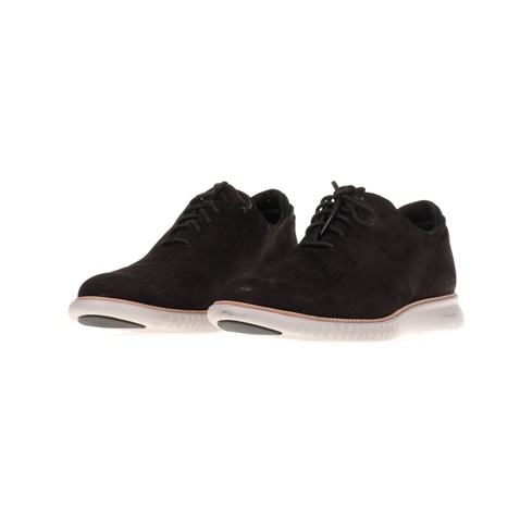 COLE HAAN-Ανδρικά oxfords COLE HAAN ZEROGRAND LSR WING μαύρα