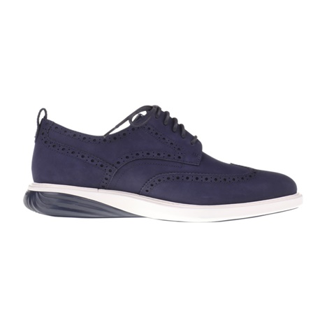 COLE HAAN-Ανδρικά παπούτσια oxford COLE HAAN GRANDEVOLUTION SHRTW ναυτικό μπλε